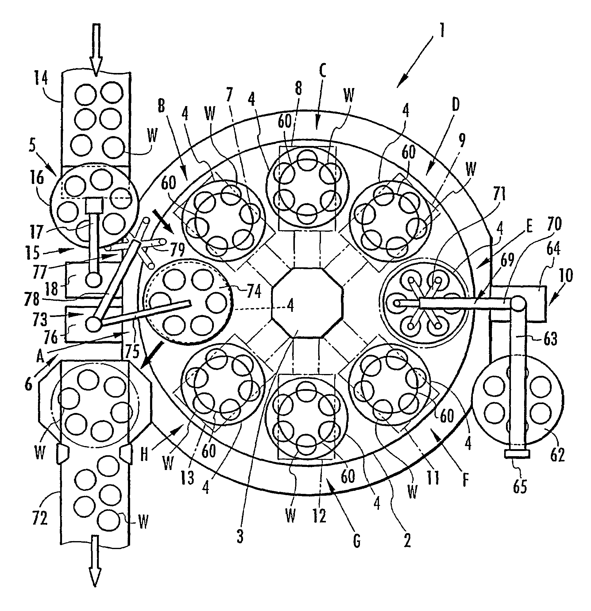 Method and device for polishing endless belt metal rings for continuously variable transmission