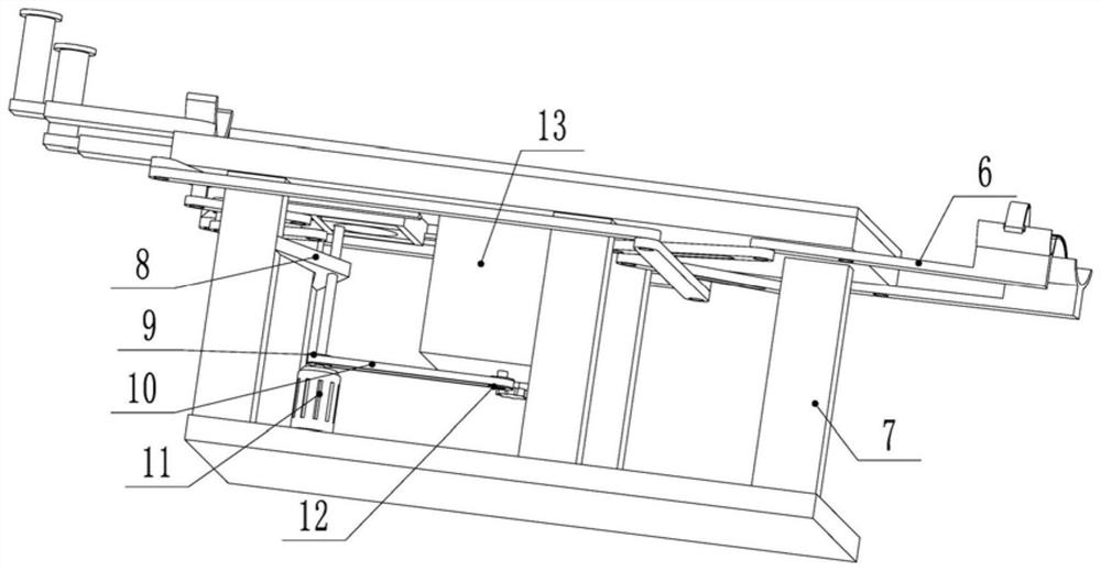 Auxiliary massage device for gastrointestinal motility nursing in gastrointestinal department