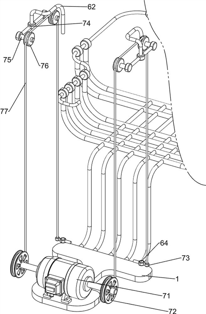 Medical waste mask treatment device