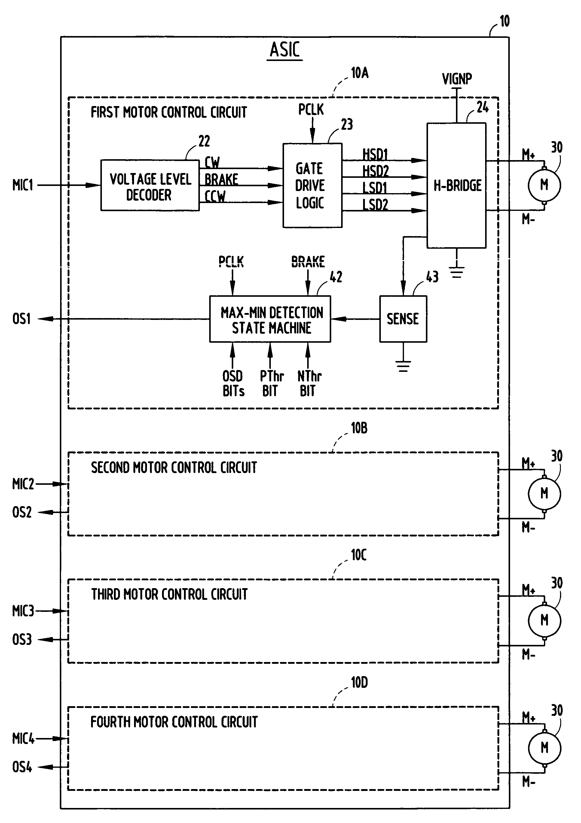 Method of brake pulse rejection in commutation pulse detection circuits