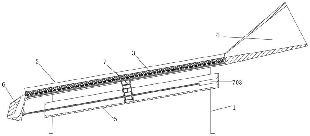 Good and bad screening device after fertilizer production