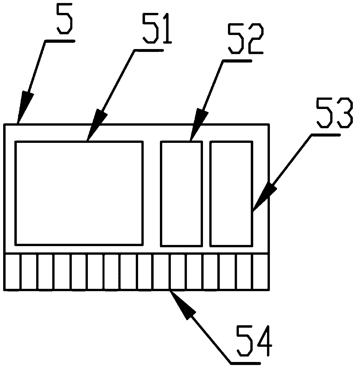 Device and method for online detection of atmospheric salt fog content