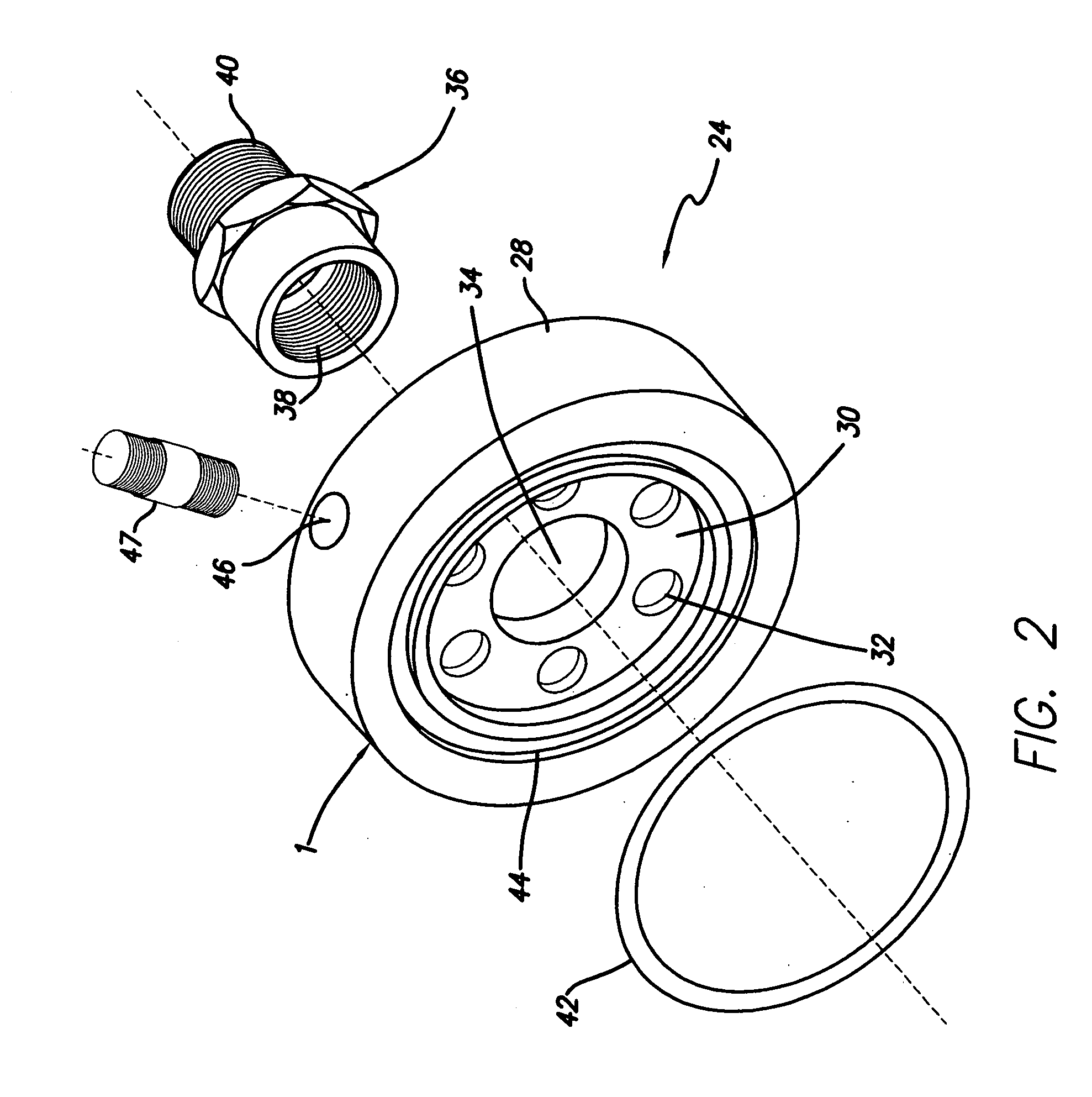 Bypass oil filter system and method of installing same