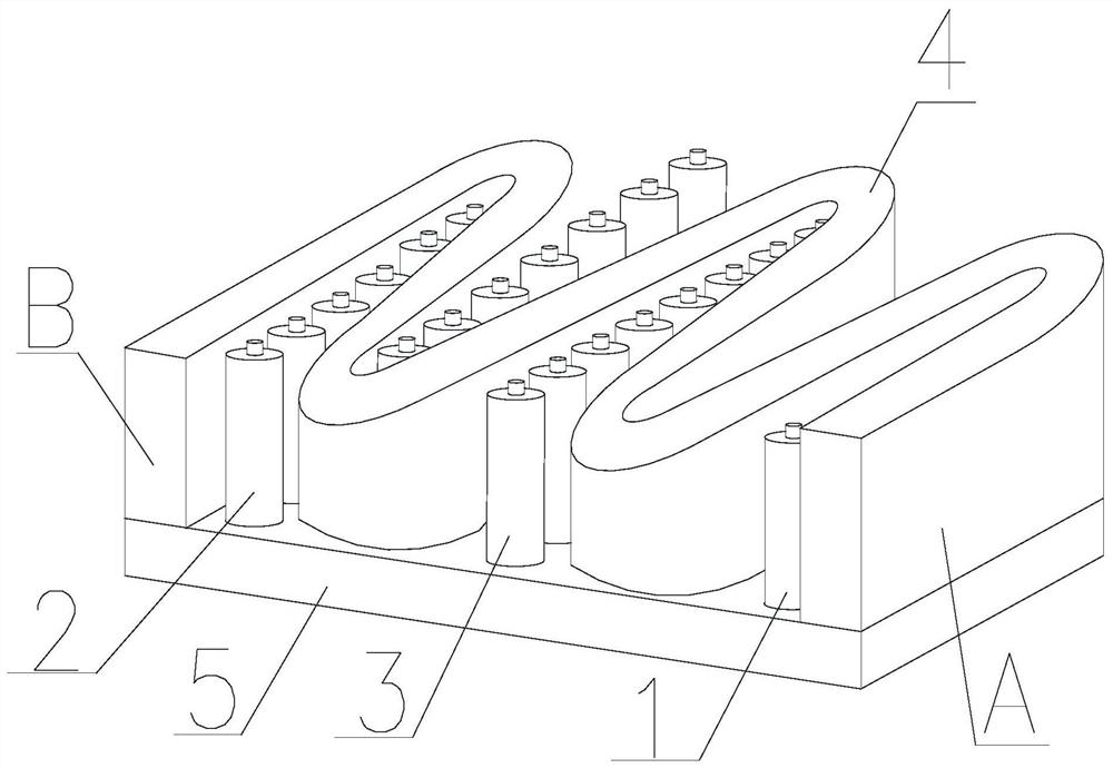 Battery structure for long-term use