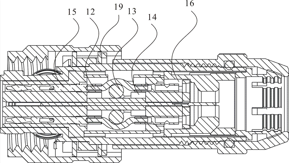 A terminal mating connector