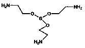 Preparation method of borate with polymerizable double bonds