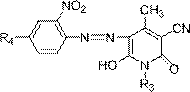 High washing fastness dispersed dark blue dye composition