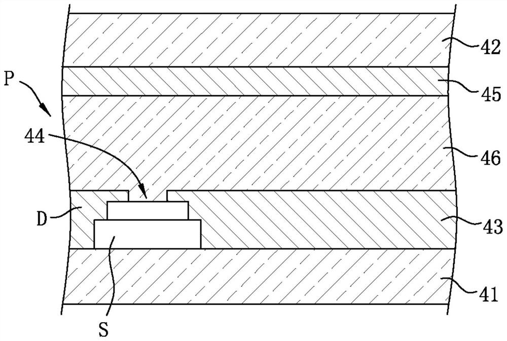 Active matrix focusing lens and focusing glasses with the lens