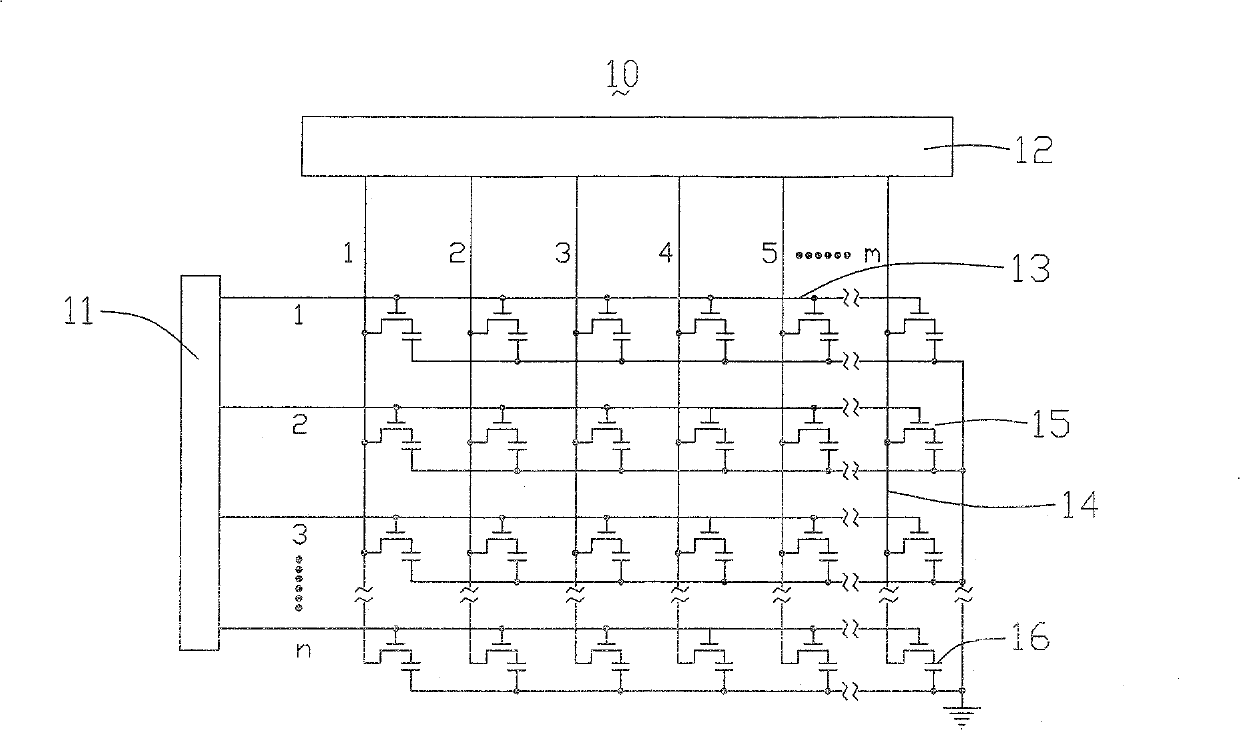 LCD panel and its driving circuit and driving method