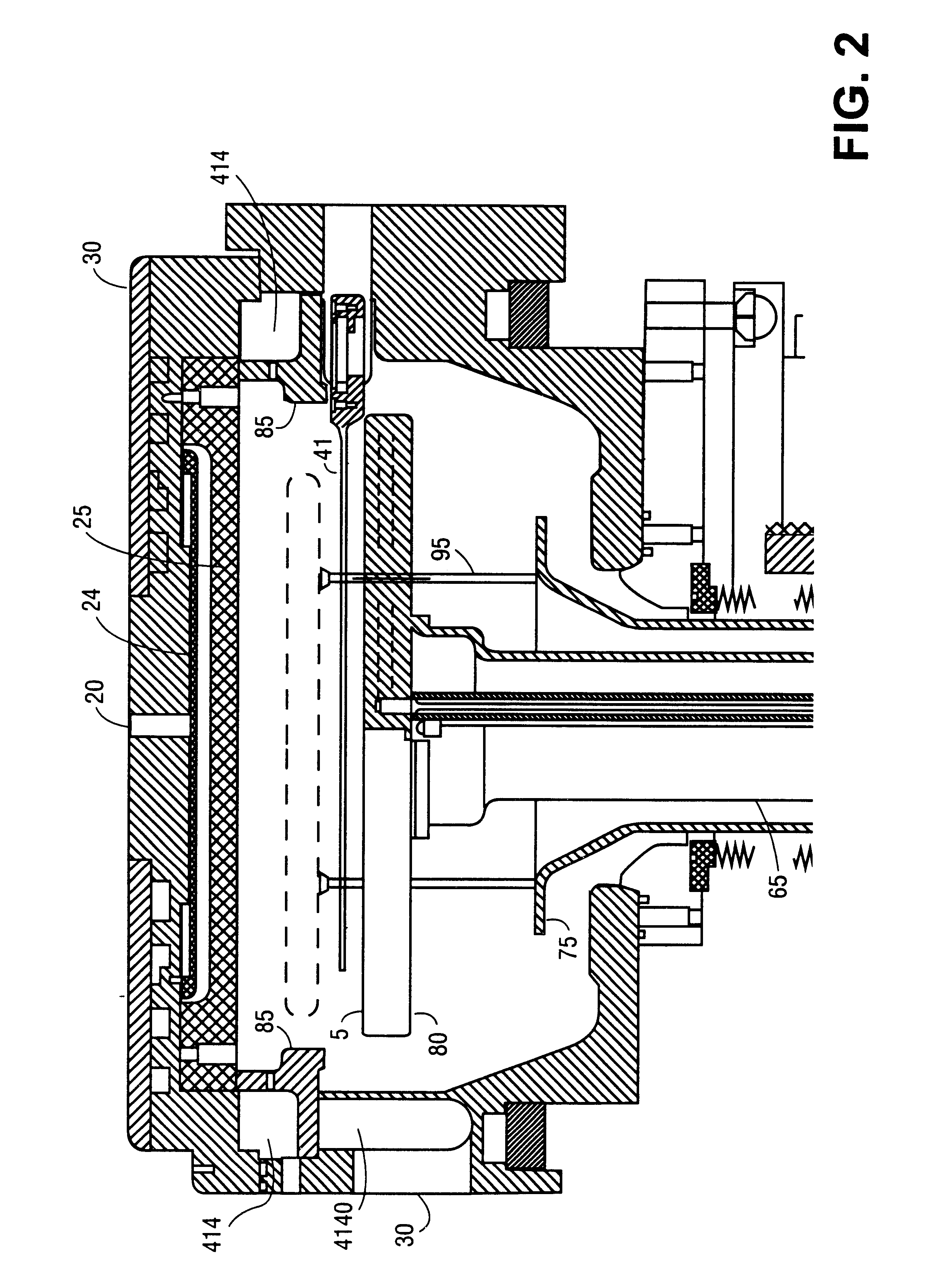 Method of forming a film in a chamber and positioning a substitute in a chamber