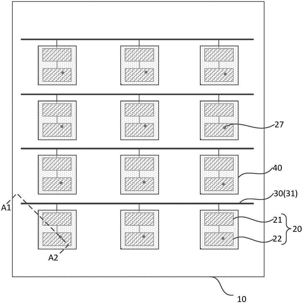 Display panel, integrated pressure induction display device and driving method