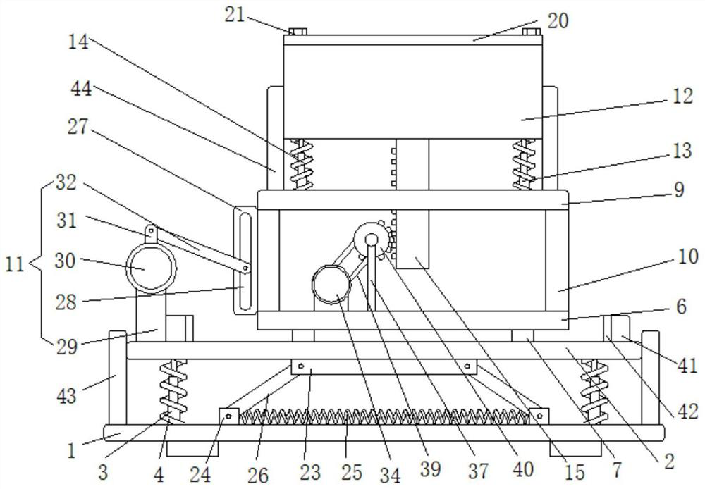 Shakeout machine for sand mold casting