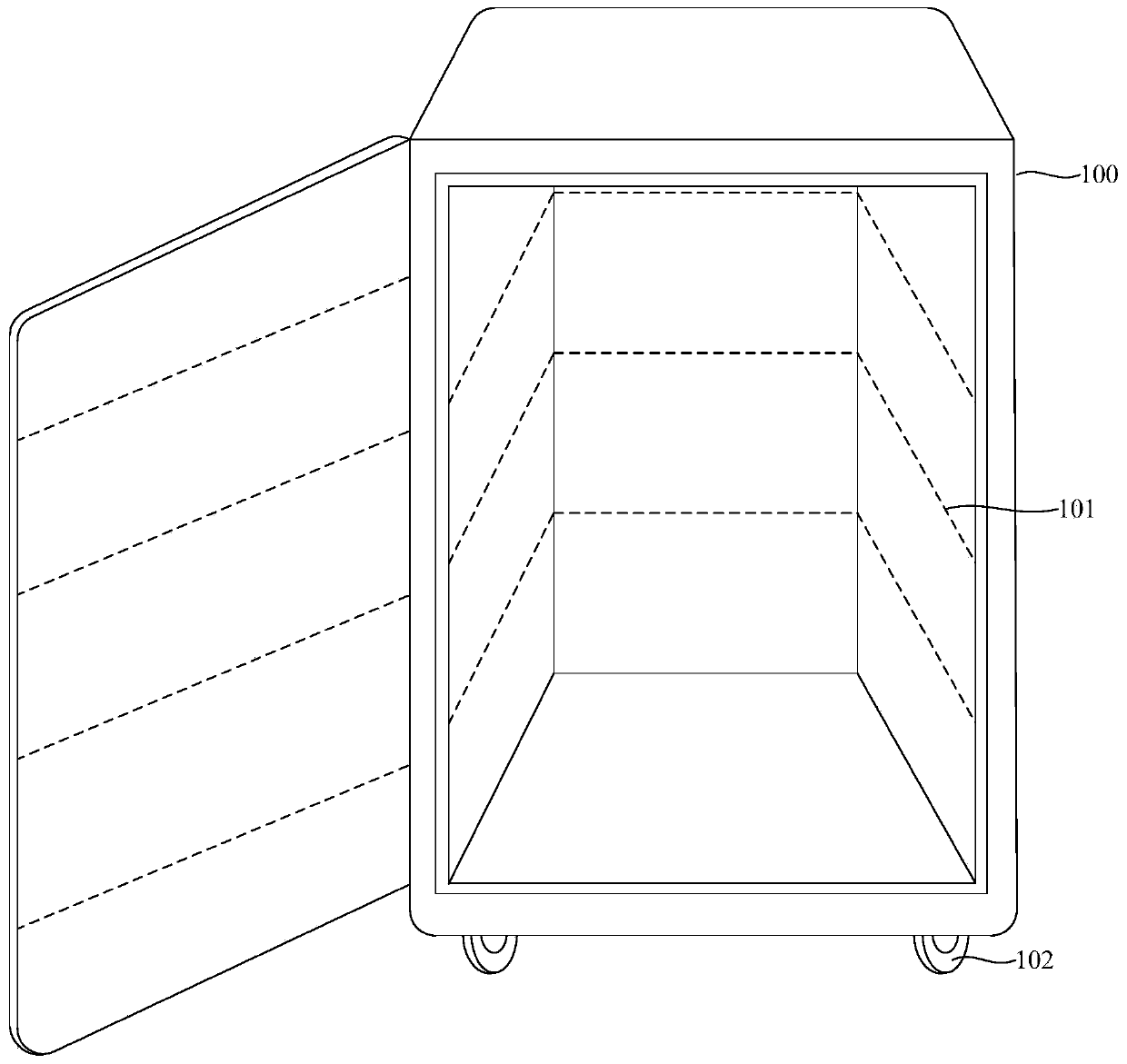 Light energy blood product preservation device