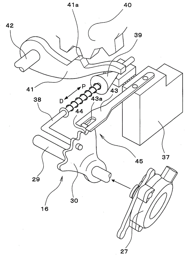 Shift position switching controller