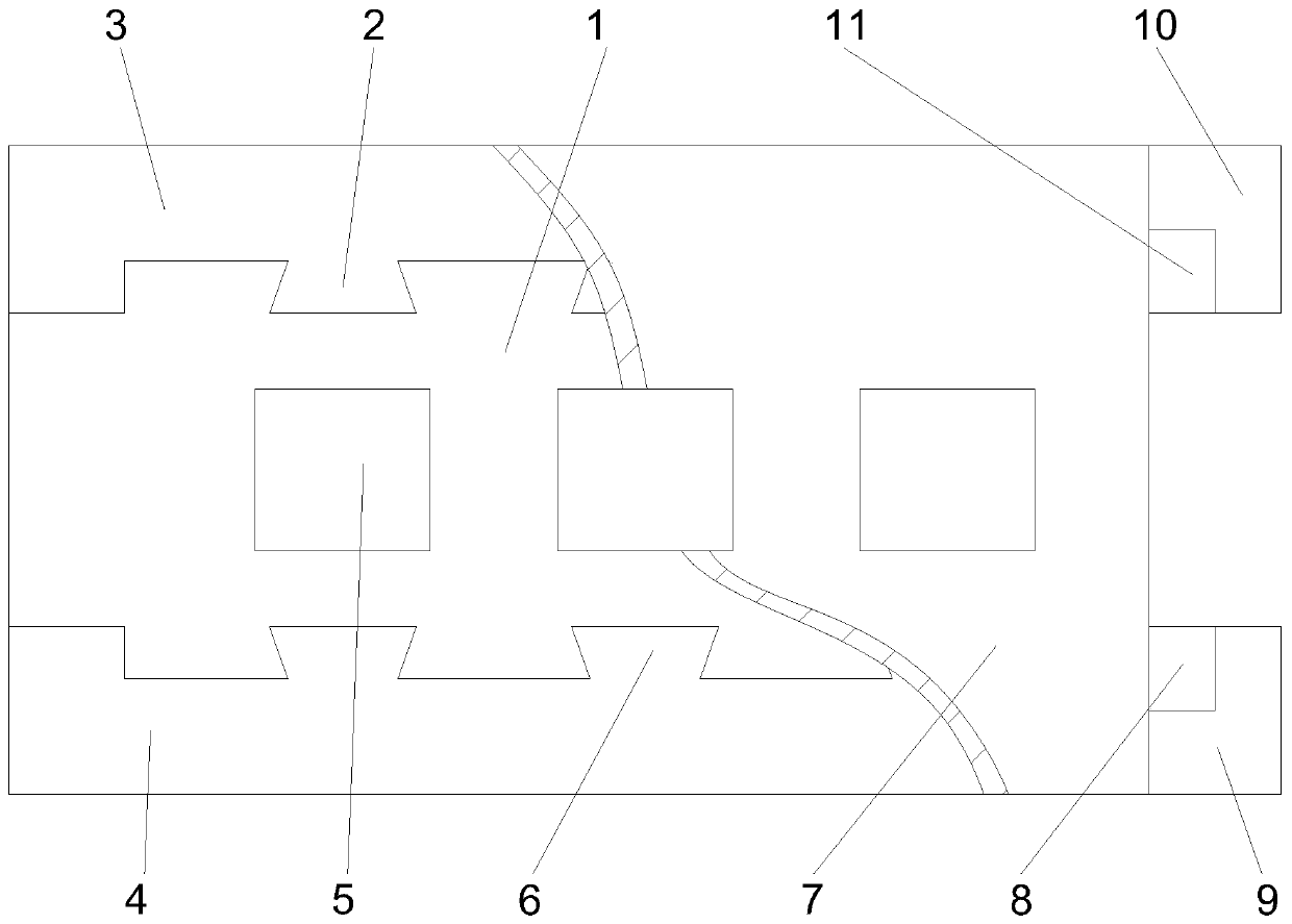 Guimo brick for cement rotary kiln and preparation method of Guimo brick