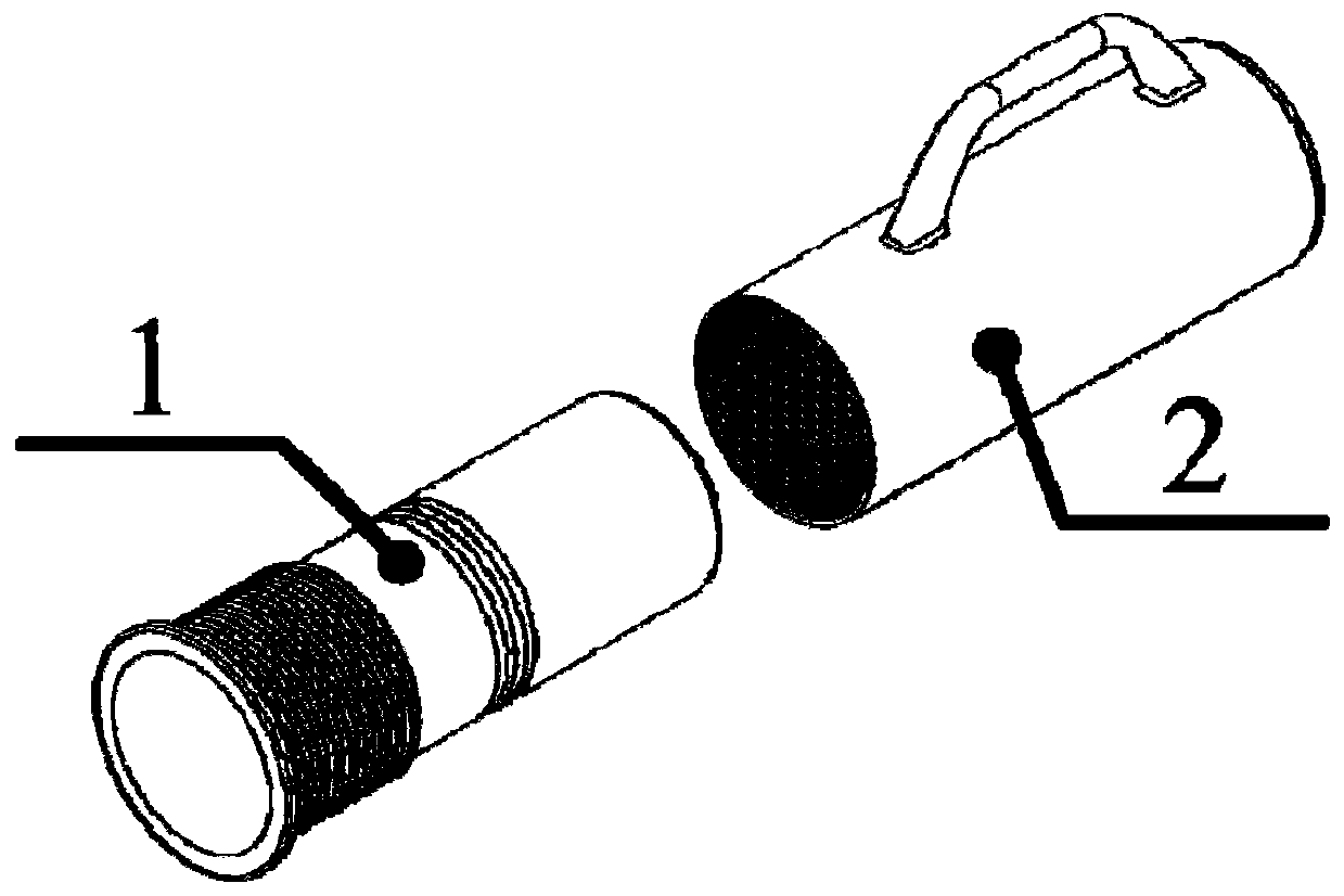 Sputum-liquefied ultrasonic-assisted sputum drainer