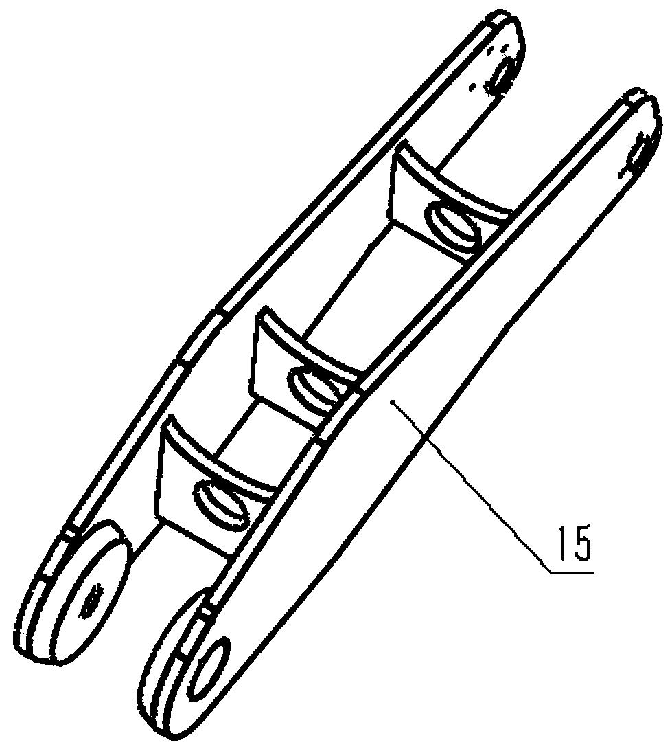 Underwater redundant hydraulic mechanical arm and work method thereof