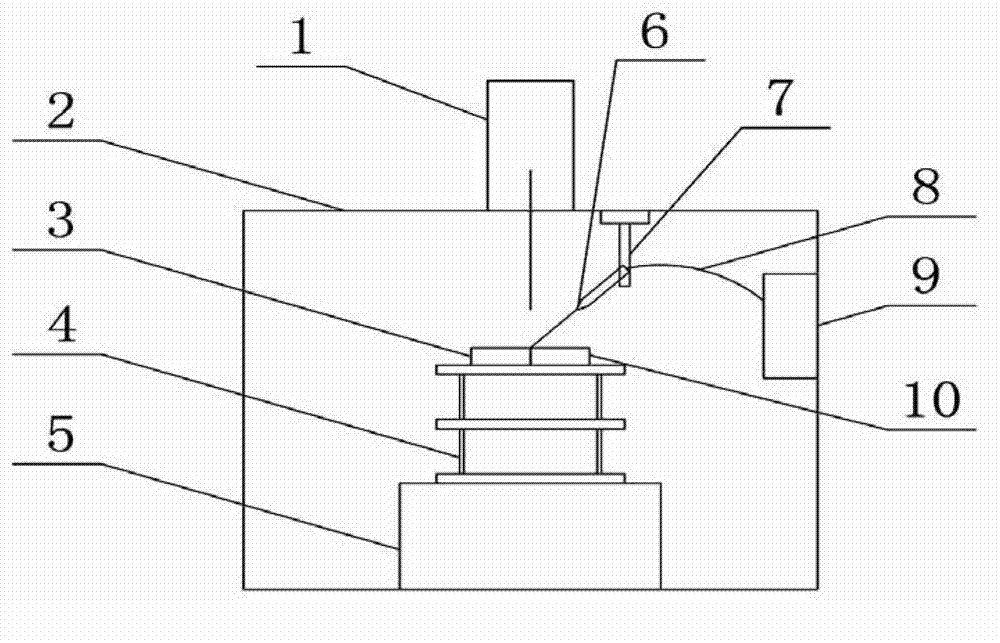 Electron beam filler wire welding method of TC4 titanium alloy and QCr0.8 copper alloy