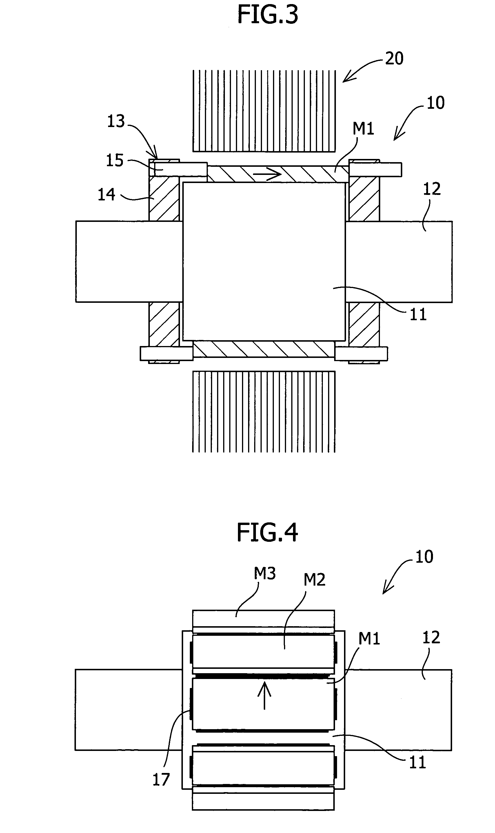 Permanent magnet motor with magnets in an adjusted position to reduce cogging torque