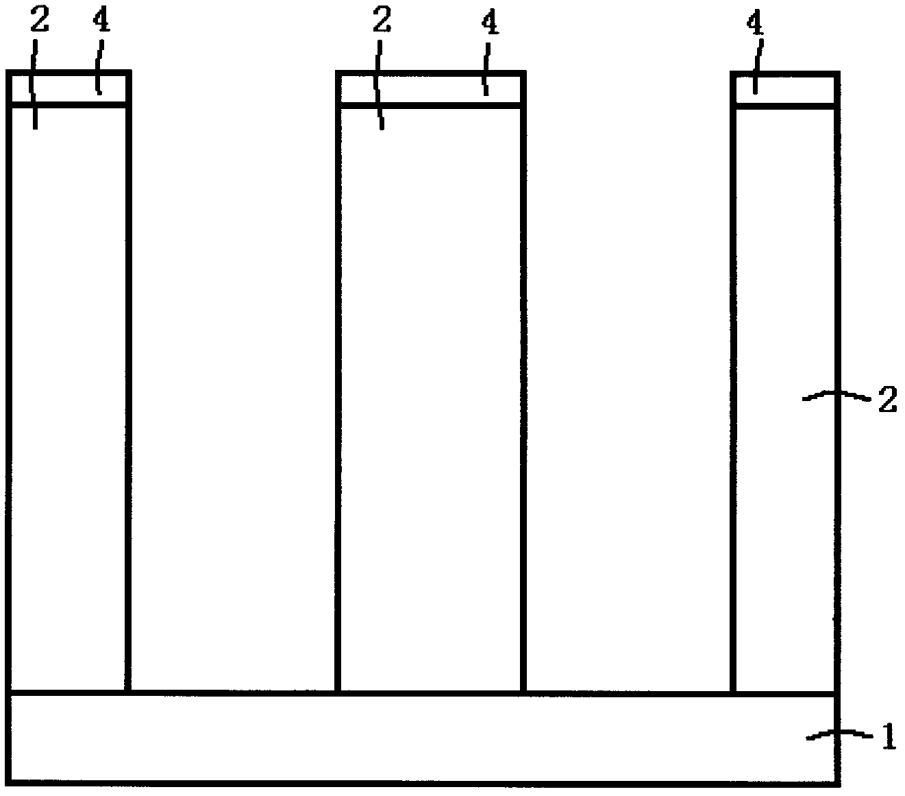 Schottky semiconductor device with insulating layer isolation structure and preparation method thereof