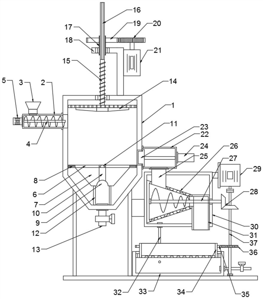 Traditional Chinese medicine raw material pretreatment device