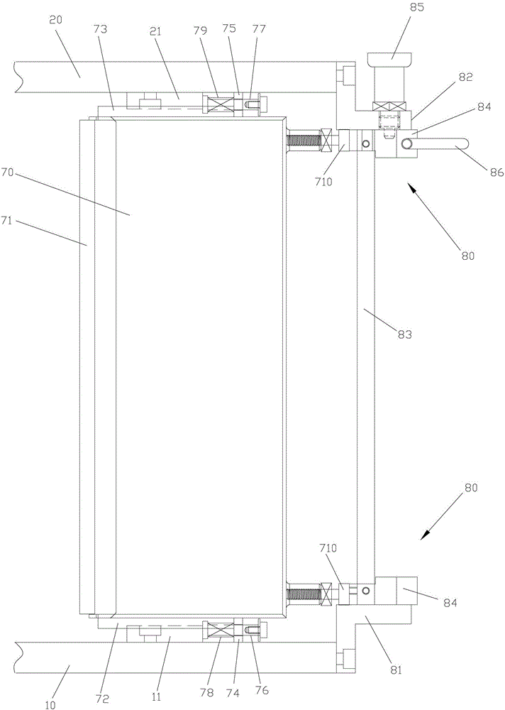 Quick cleaning device for printing color group