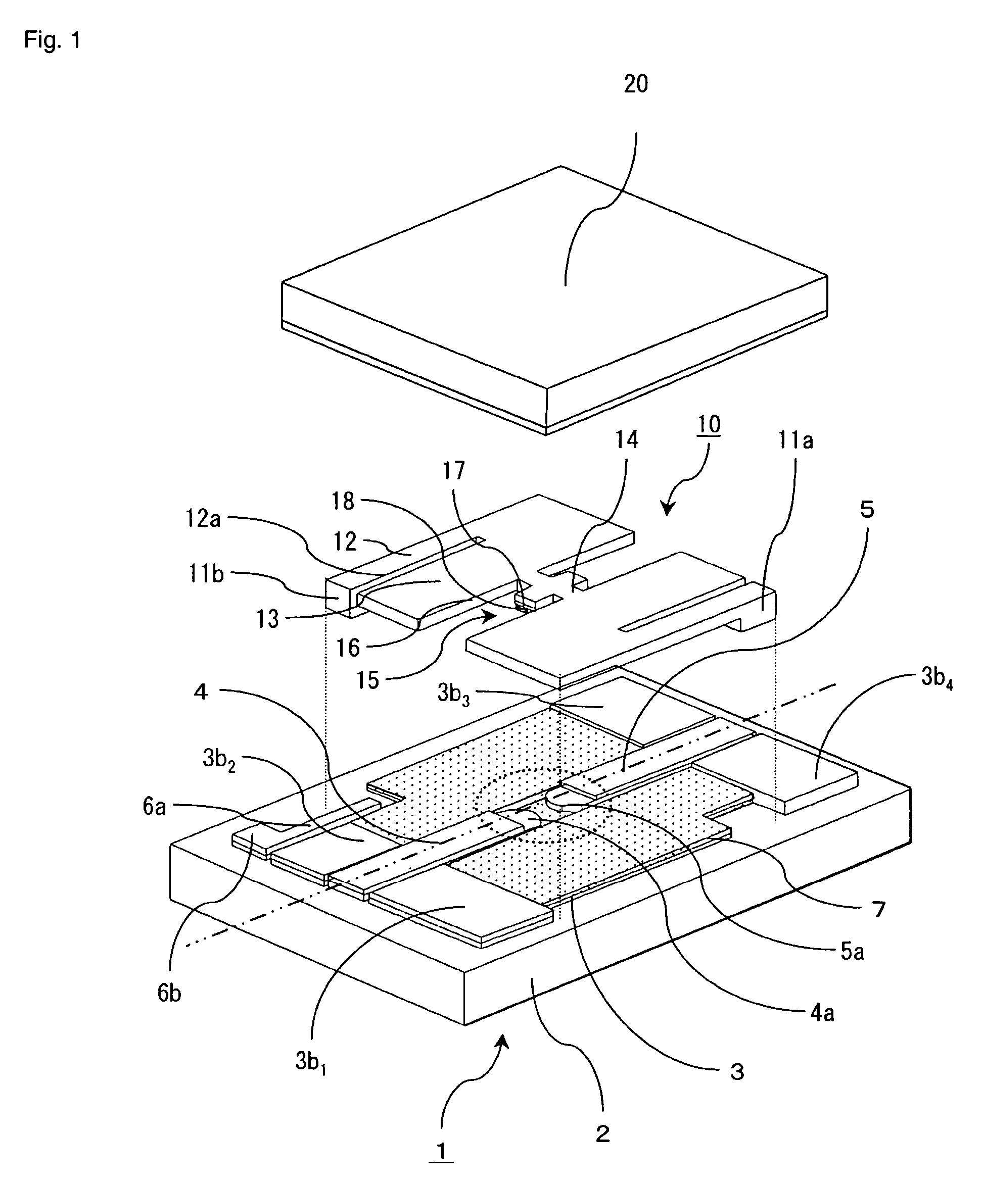 Contact switch for high frequency application