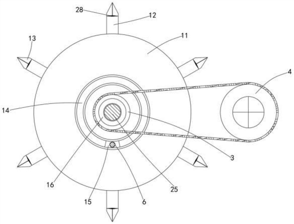 Film mulching and opening mechanism of full-automatic peanut sowing and film mulching all-in-one machine