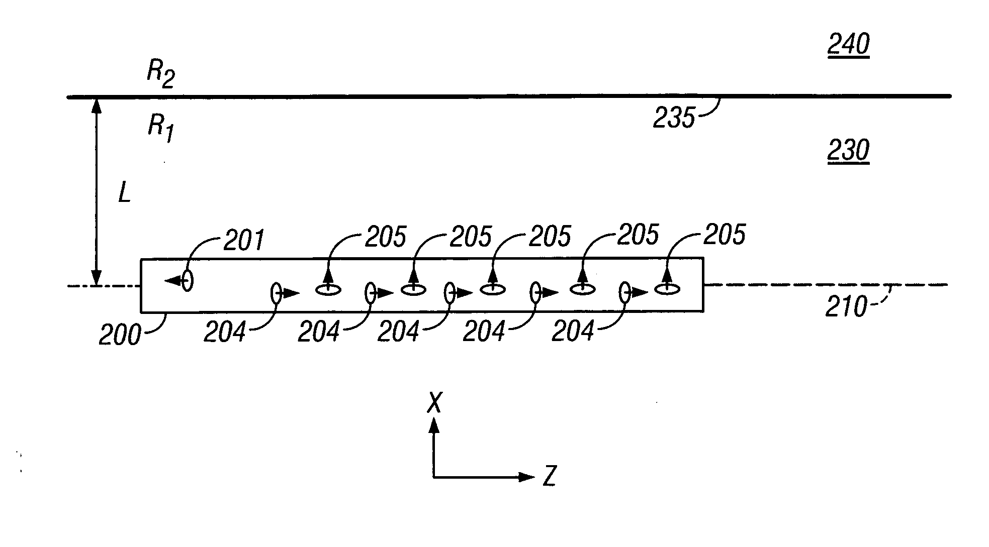 Method for measuring transient electromagnetic components to perform deep geosteering while drilling