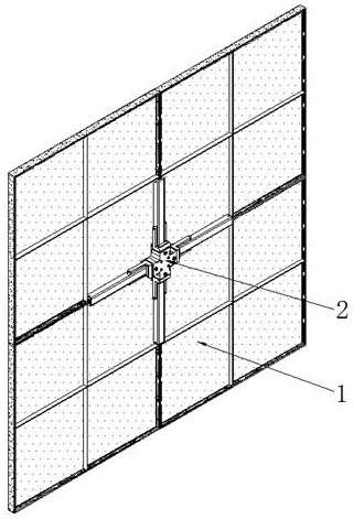 Easy-to-assemble building pouring formwork