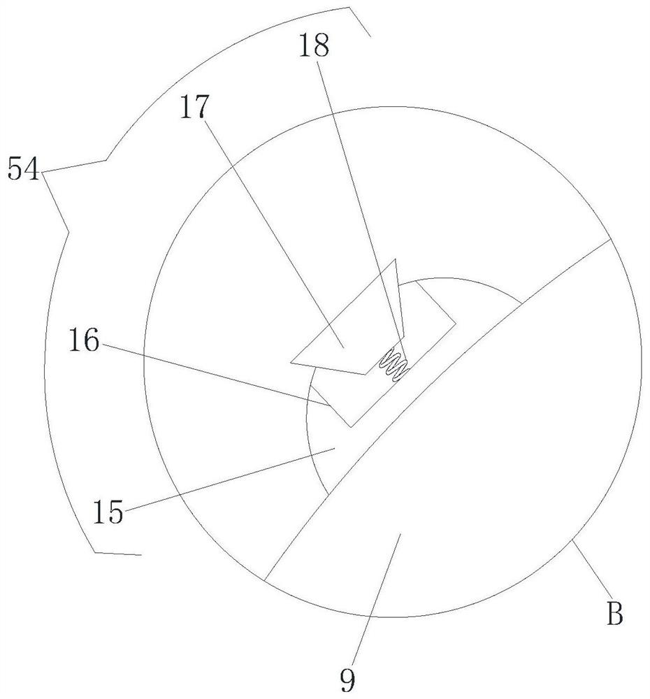 Winding equipment for single-warp and single-weft plain woven fabric of bamboo fibers and chemical fibers