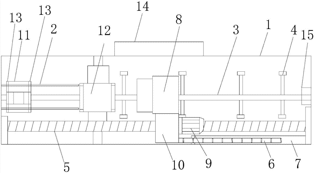 Automatic feed punching machine