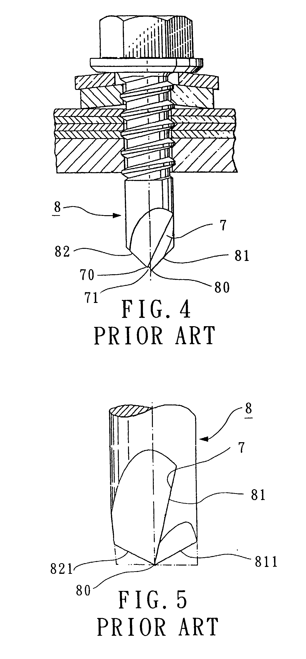 Self-drilling/self-tapping screw