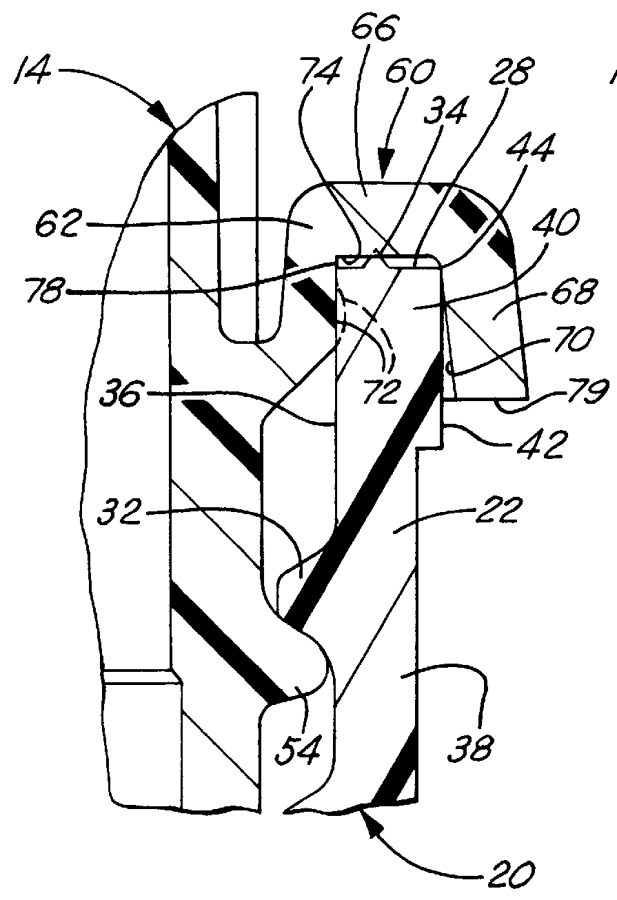 Container and closure package and method of making same