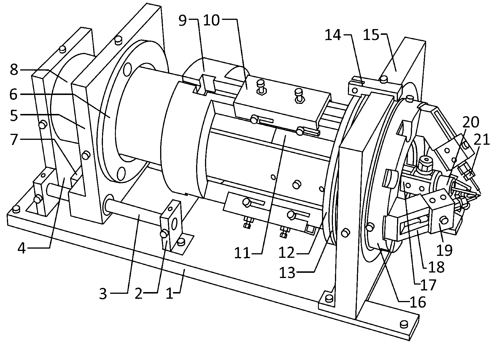 Multichannel rotary extractive electrospray ionization mass spectrometry ion source