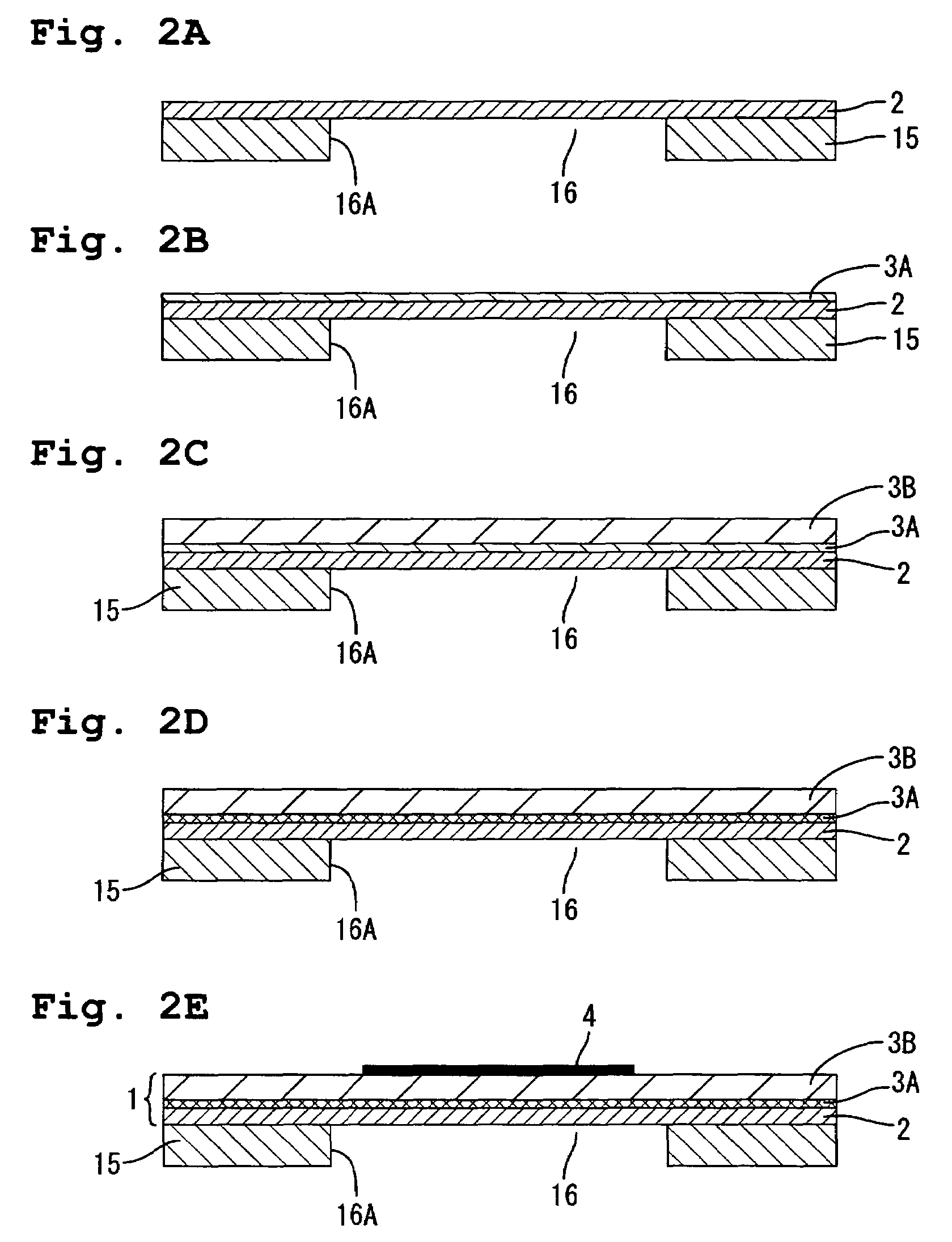 Method for producing piezoelectric actuator, method for producing ink-jet head, and piezoelectric actuator