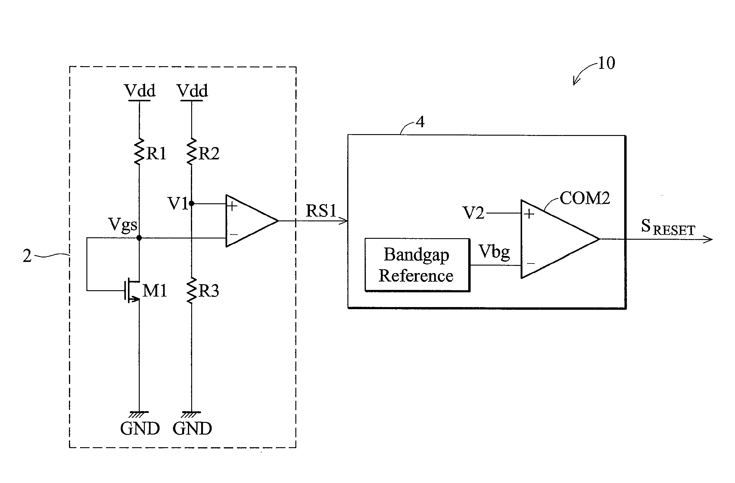 Power-on reset circuits