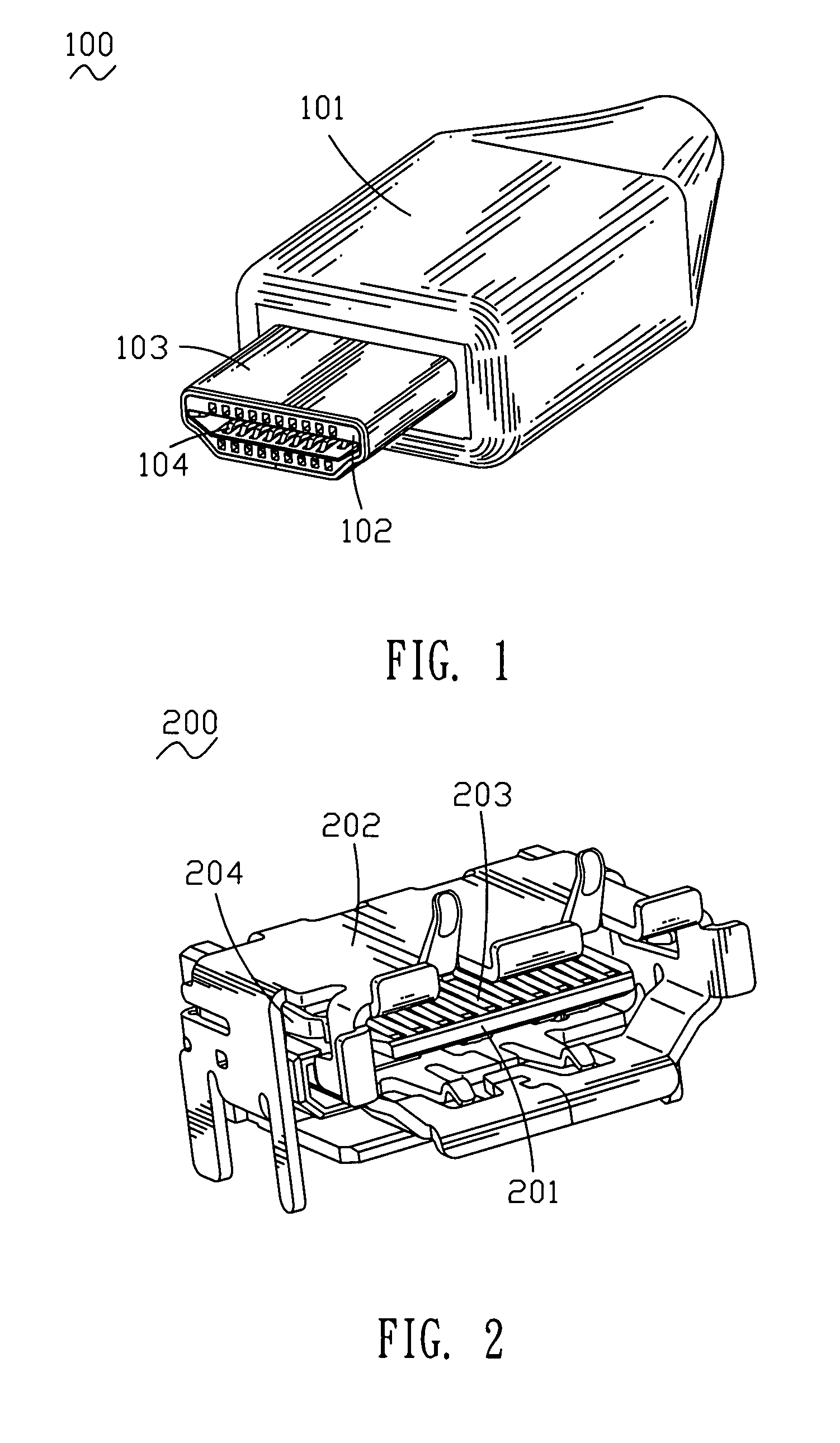 HDMI connector assembly