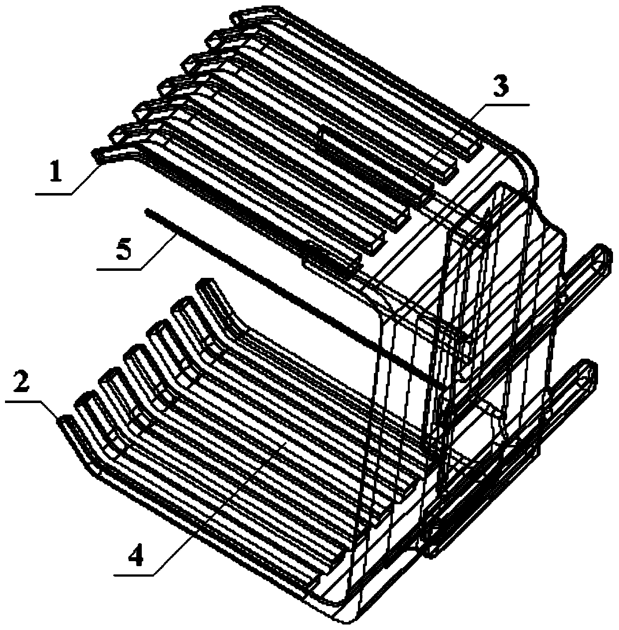 A rotary bag dumping device