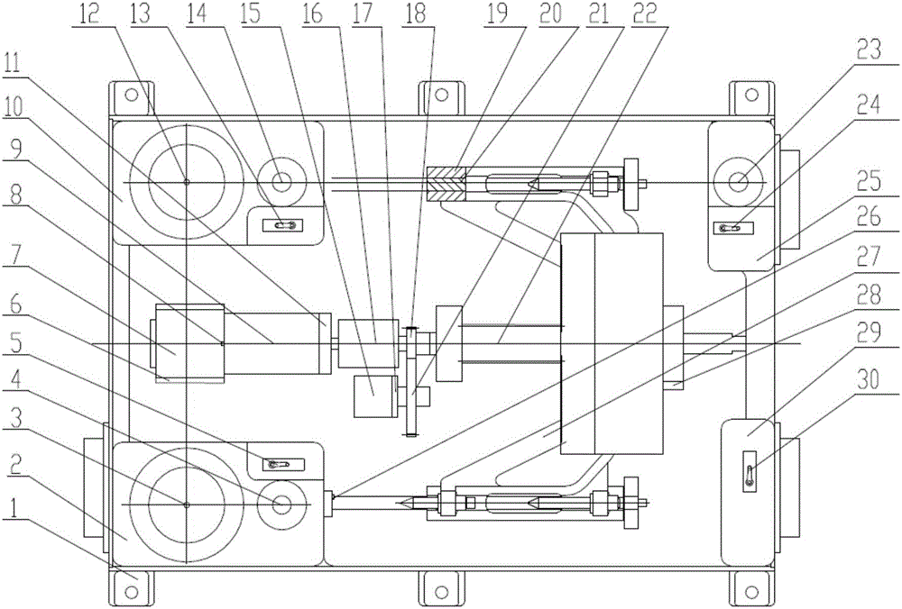 Small butt locking device for space