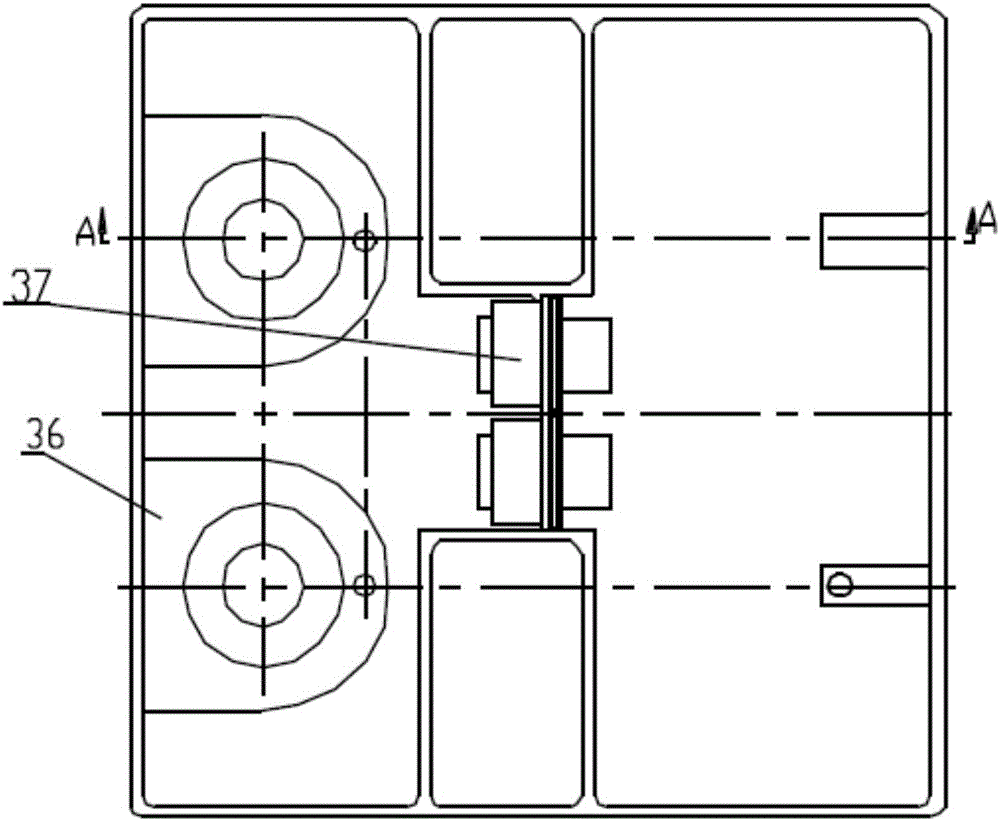 Small butt locking device for space