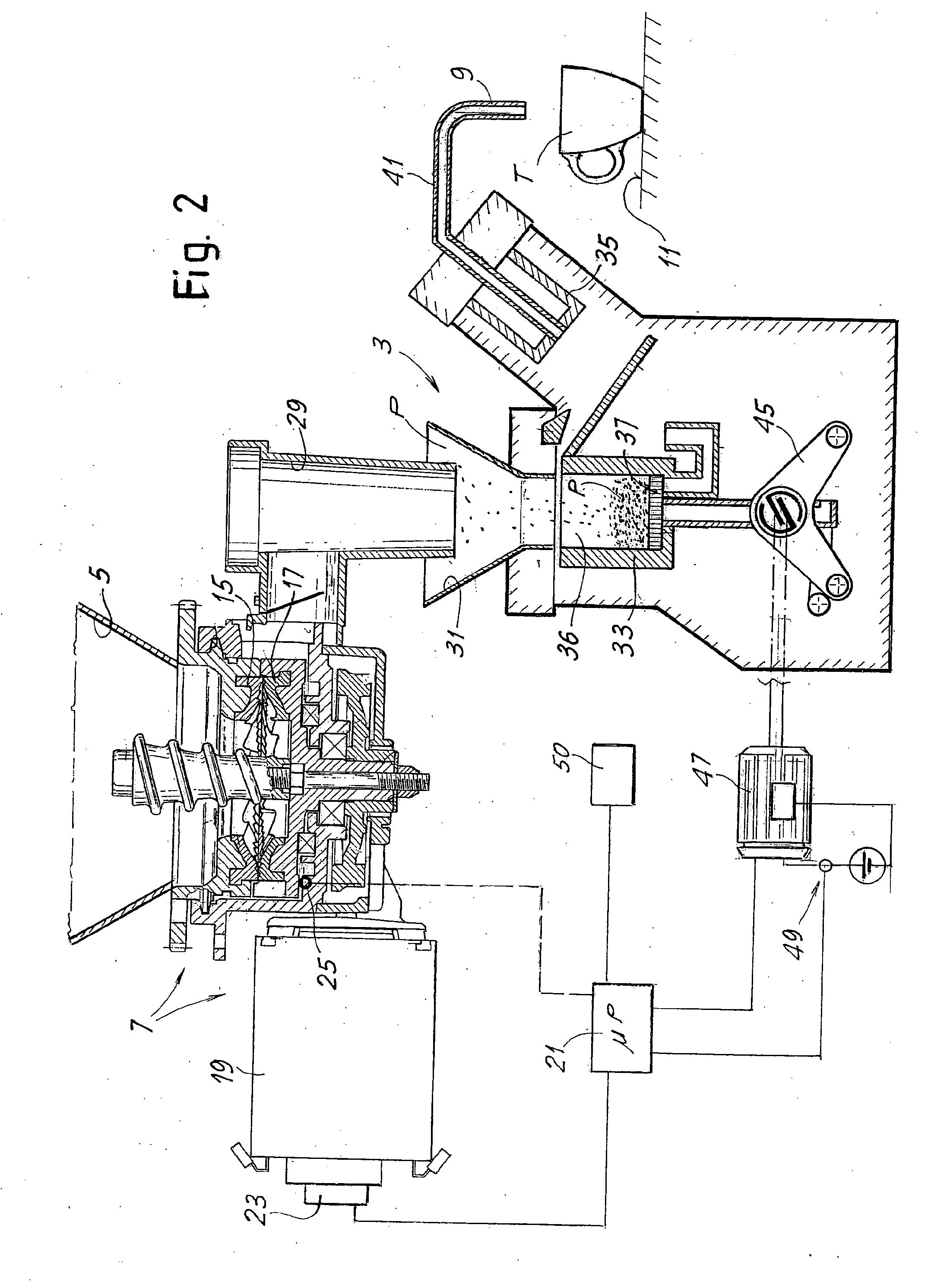 Method for automatic adjustment of the quantity of coffee and coffee machine using said method