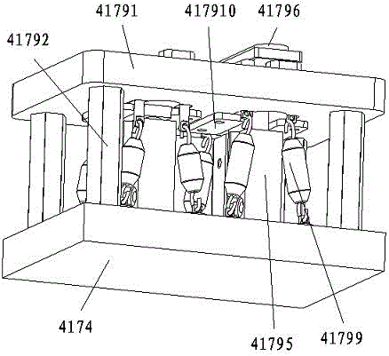 Water spacing ring supply device of travel switch bottom assembler