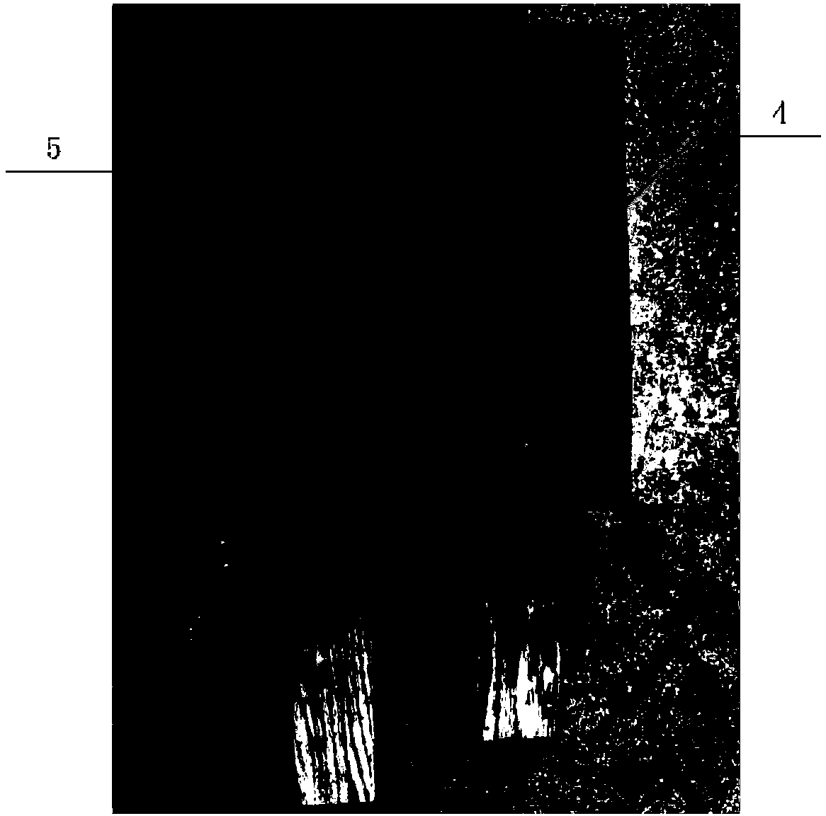 Casting type asphalt isolating agent, preparation method and paving method thereof