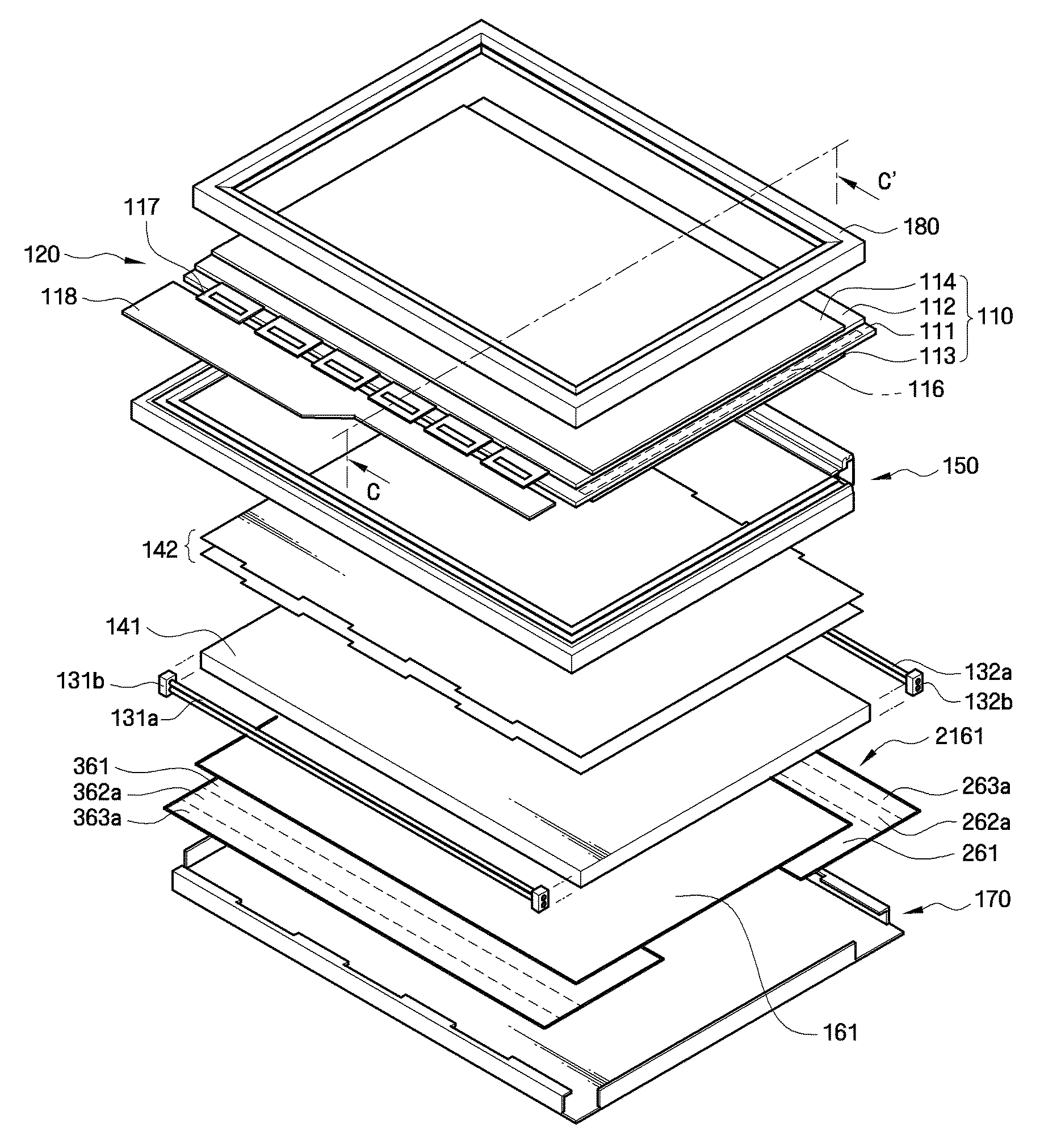 Liquid crystal display and method thereof