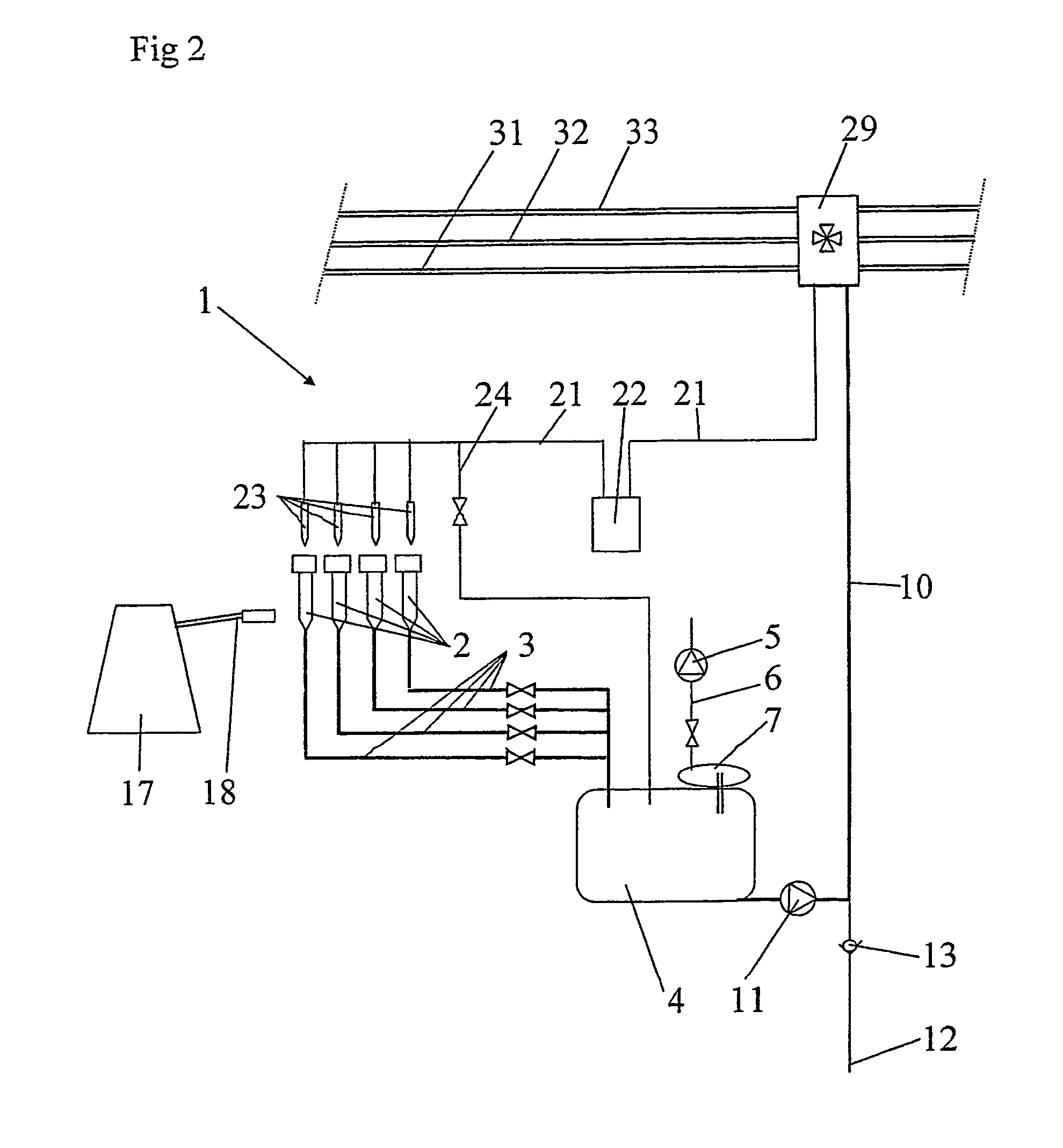 Arrangement and a method for milking of animals