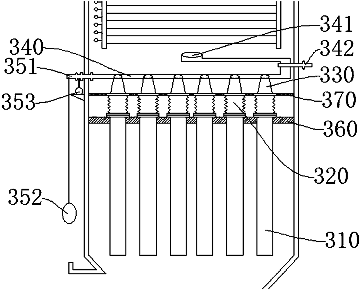 Composite dedusting equipment