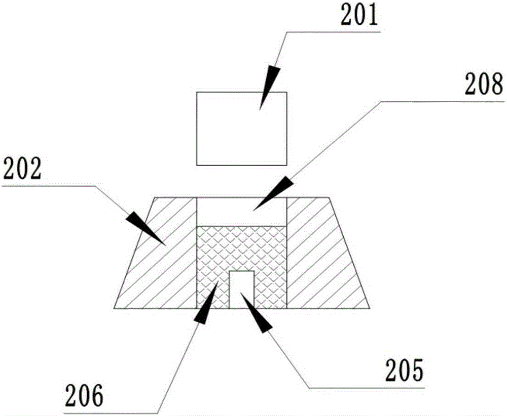 Resistance spot welding electrode and manufacturing method thereof