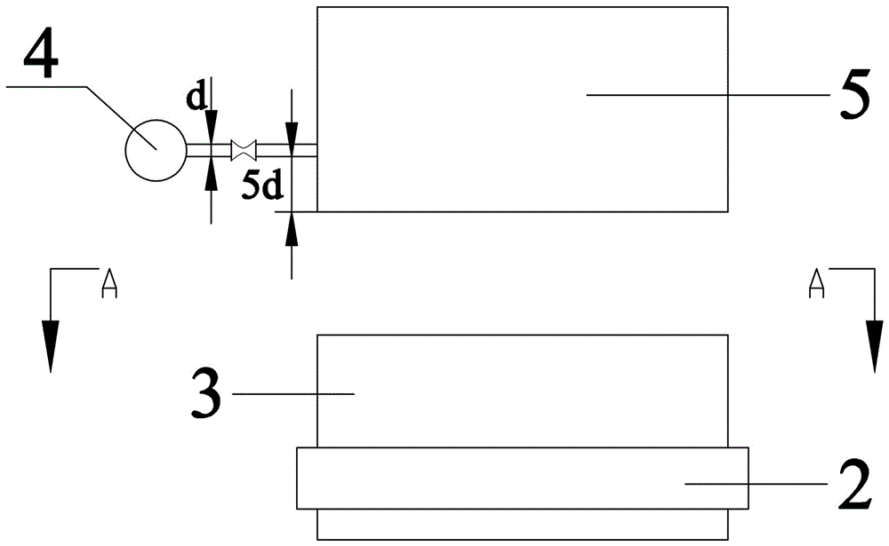 Sub-region mixing type denitration system of flue gas