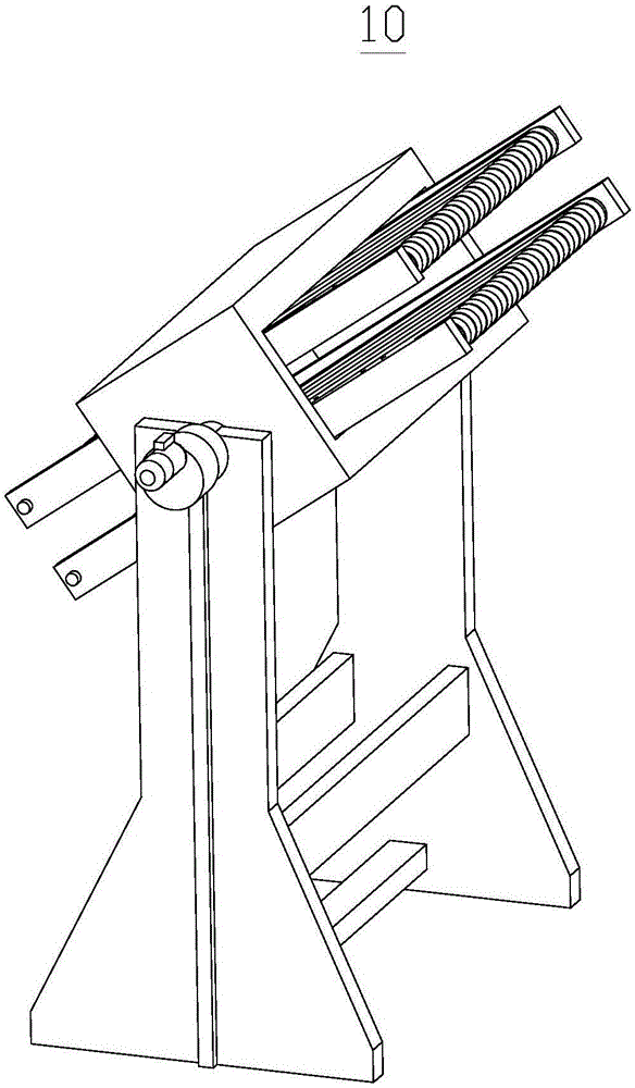 Corrugated paper board overturning machine and full-automatic corrugated paper board overturning and staggered-stacking machine